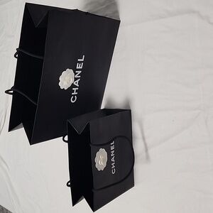 Lot of 2 Chanel Bags with Camellia